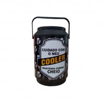 Cooler Térmico 6 Litros Personalizado Bebida Cuidado com meu Cooler