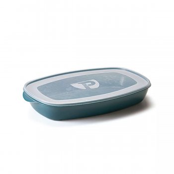 Kit 6 potes 4,2L retangulares, Kit Potes para Cozinha, Jogo de Vasilhas Plásticas