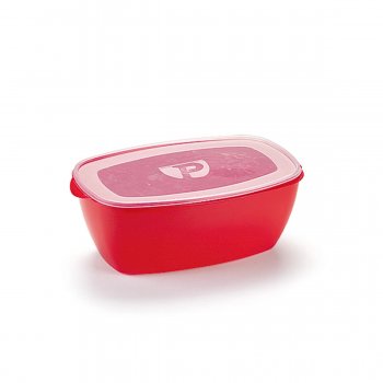 Kit 6 potes 9,8L retangular, Kit Potes para Cozinha, Jogo de Vasilhas Plásticas