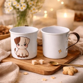 KIT 35 Canecas MINI 150ml Festa Decoração Criança Chá de Bebe Temas