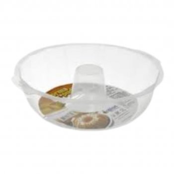 Forma para Pudim Plastico Transparente