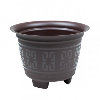 Kit 12 Vasos Redondo 2 Litros Para Mudas e Plantas Decorativo Reforçado