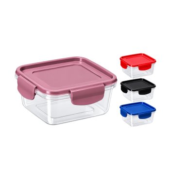 Pote Quadrado Safety Click 4,5 Litros Cor Sortida